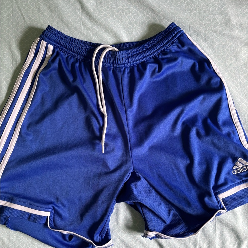 Adidas Men's Royal Blue Athletic Shorts